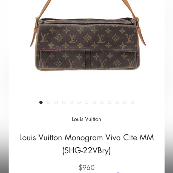 Authentic Vintage Louis Vuitton Viva Cite MM - Picture 10 of 10